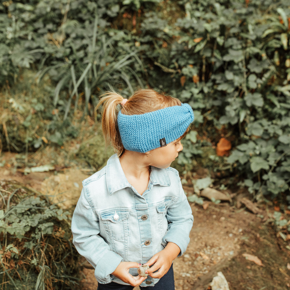 CHILDREN&#39;S HEADBAND PRECIOSA - blue